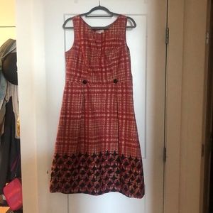 Merona Houndstooth Dress Size 14